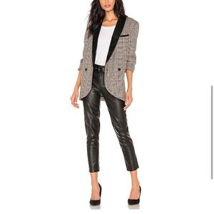 NWOT! We The Free Vegan Leather Belted Cropped Pleather Pants